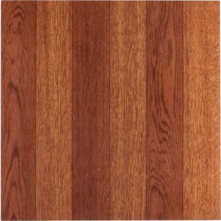 ACHIM IMPORTING CO Achim Sterling Self Adhesive Vinyl Floor Tile 12in x 12in, Medium Oak Plank, 20 Pack STT1M22320